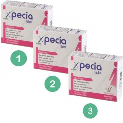 Xpecia Kadın Tablet 3'lü Ekonomik Paket